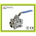 Trois pièces 1 &quot;Stainless Steel 304 Cheap Price Ball Valve